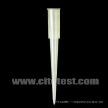 Embout de pipette en plastique pour type Gilson